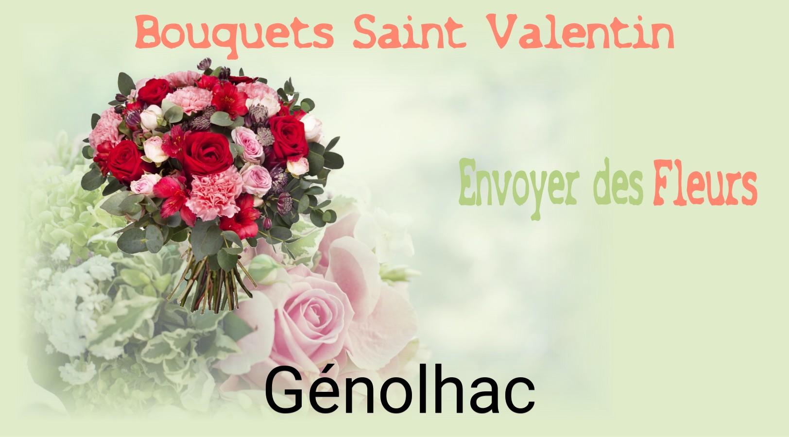 Roses de Saint-Valentin livrées à Génolhac